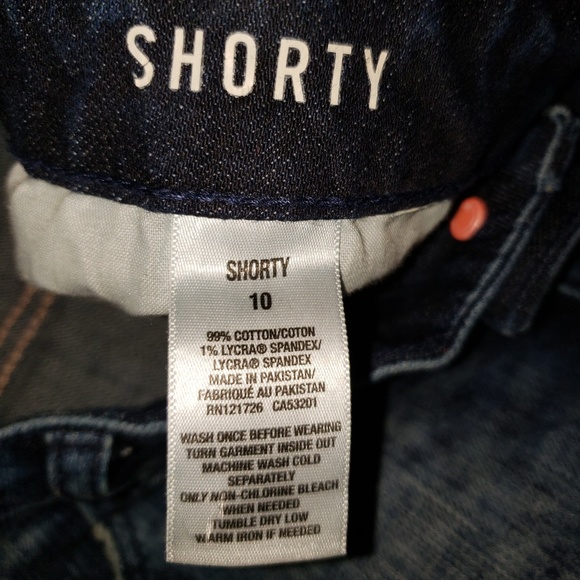 Distressed Bleached Shorts - Picture 3 of 3